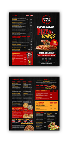 Menu Design by debdesign for this project | Design: #32444975