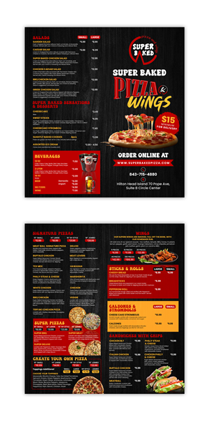 Menu Design by debdesign for this project | Design: #32451917