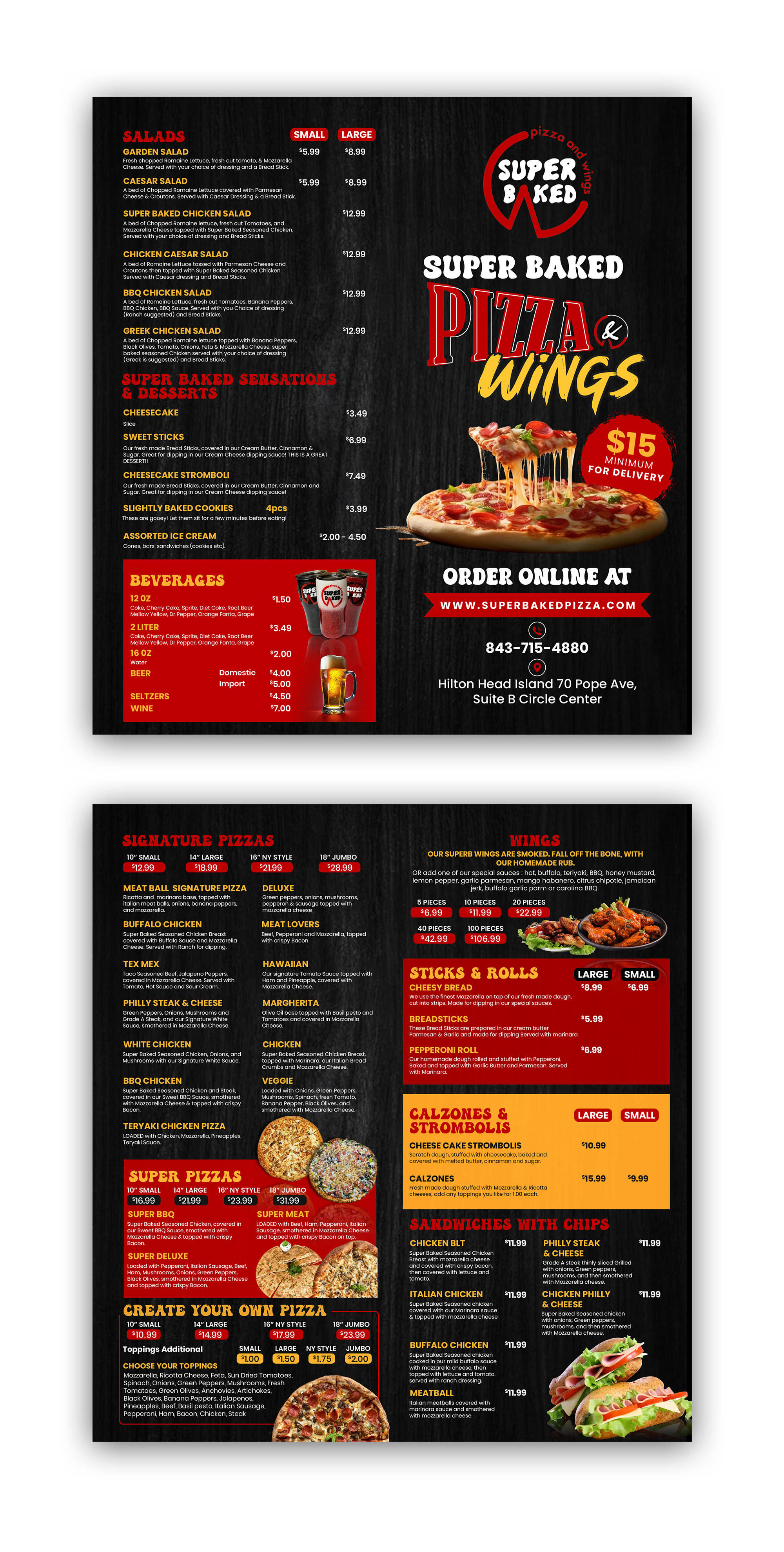 Menu Design by debdesign for this project | Design #32459745