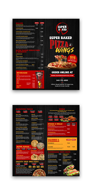 Menu Design by debdesign for this project | Design: #32471293