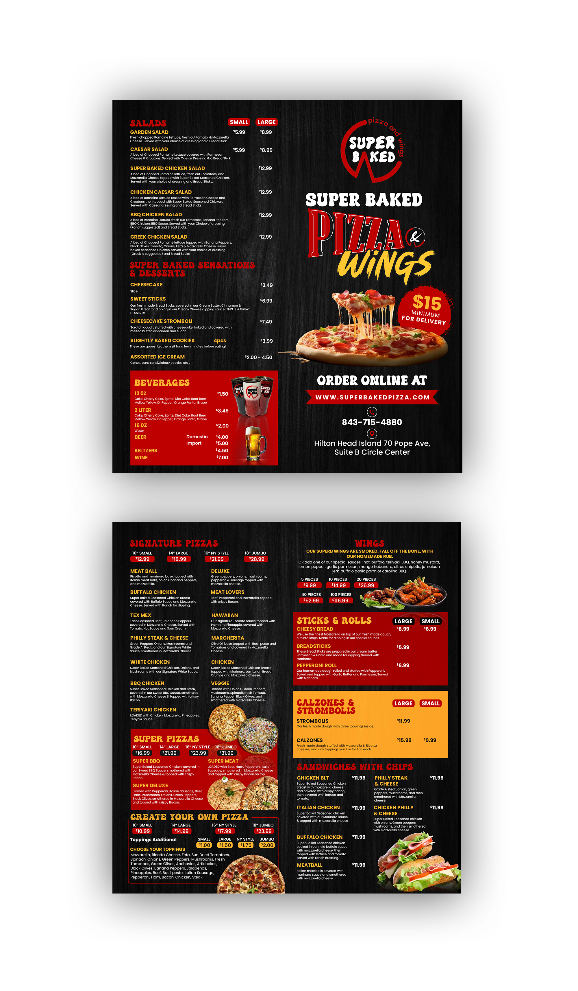 Menu Design by debdesign for this project | Design #32479696