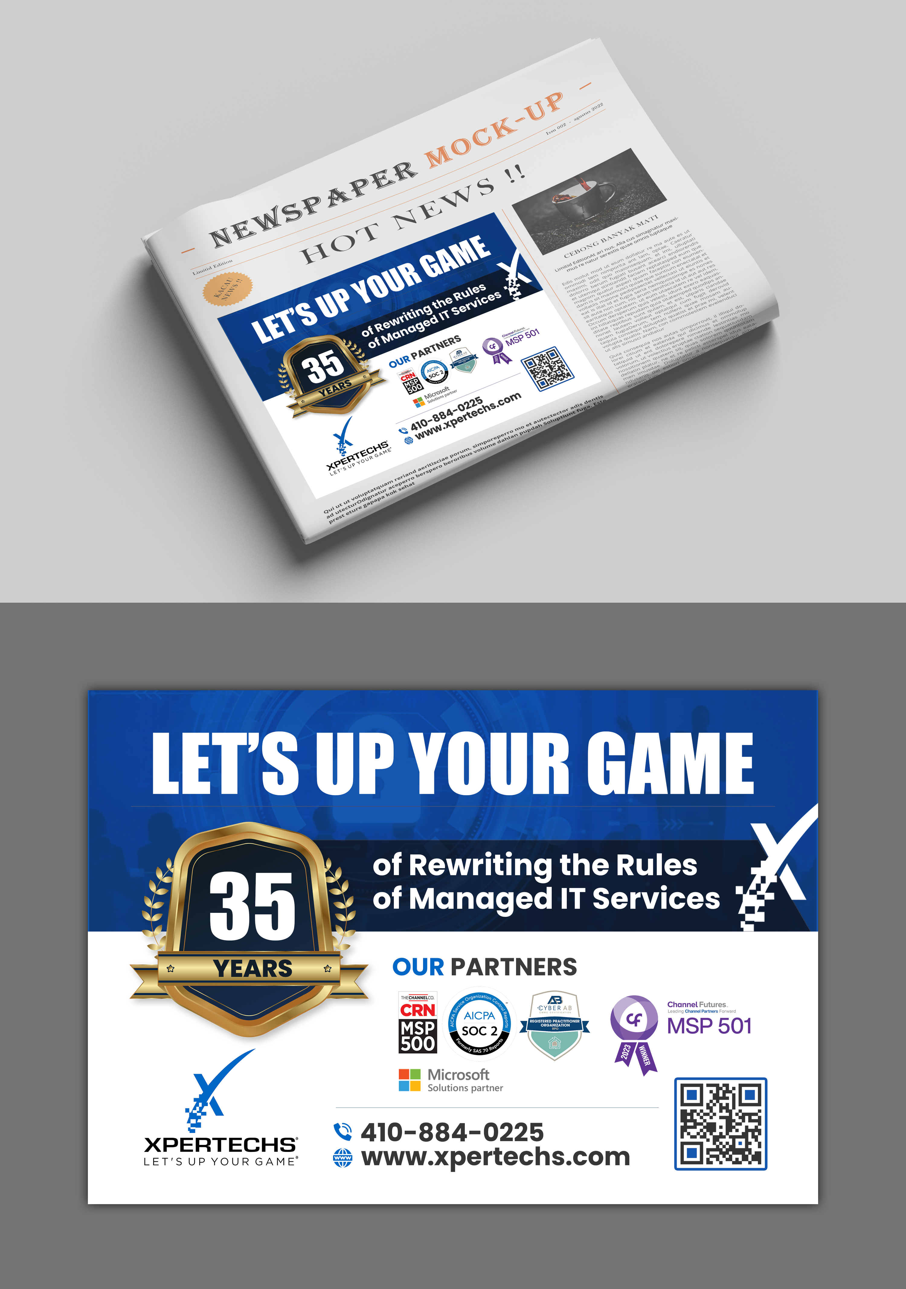 Flyer Design by debdesign for XPERTECHS | Design #32400078