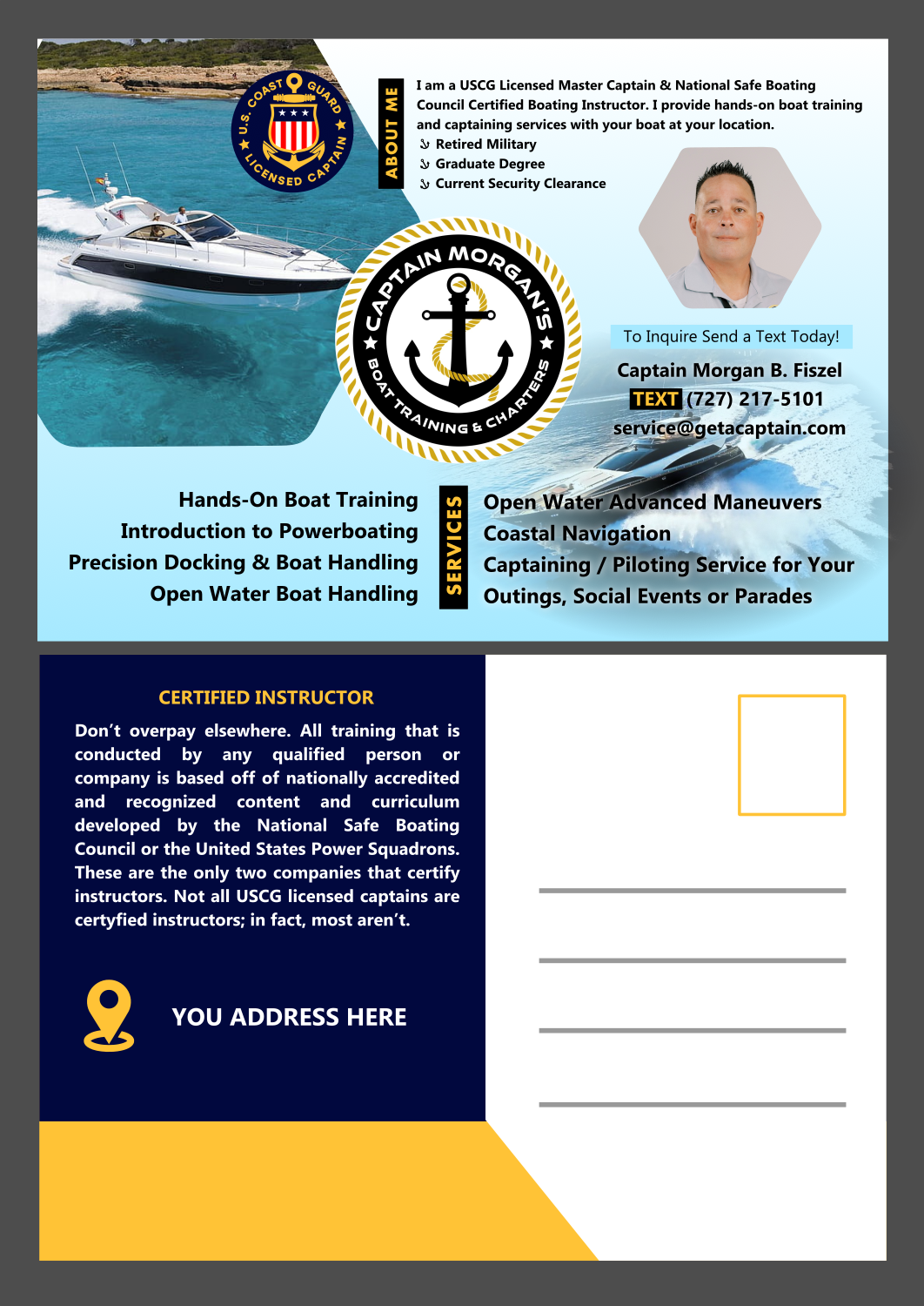 Postcard Design by Giovanni for this project | Design #32409039