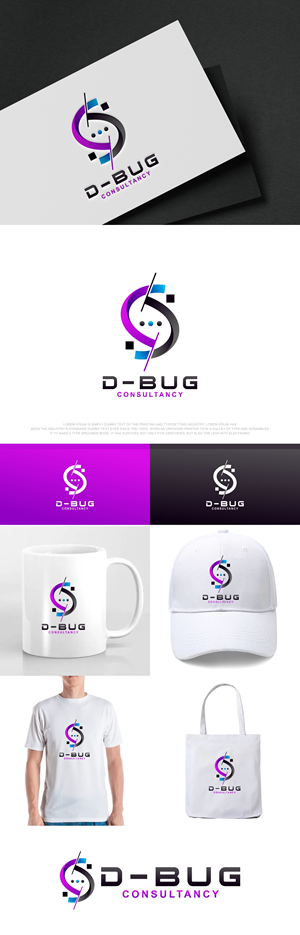 Logo Design by fly  design for D-BUG - Consulting, Unipessoal Lda | Design: #32397678