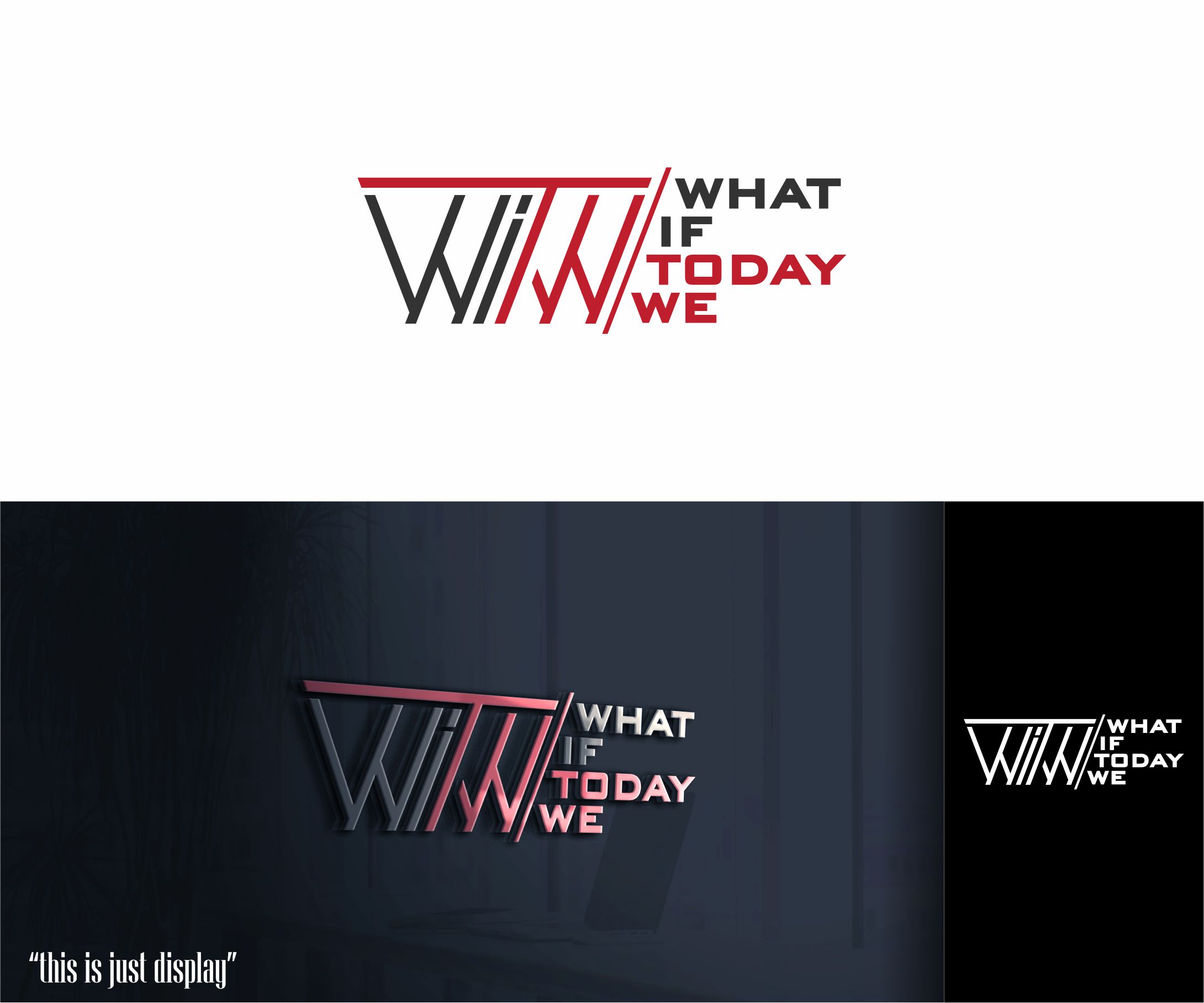 Logo Design by alkaline for What If Today We | Design #32398616