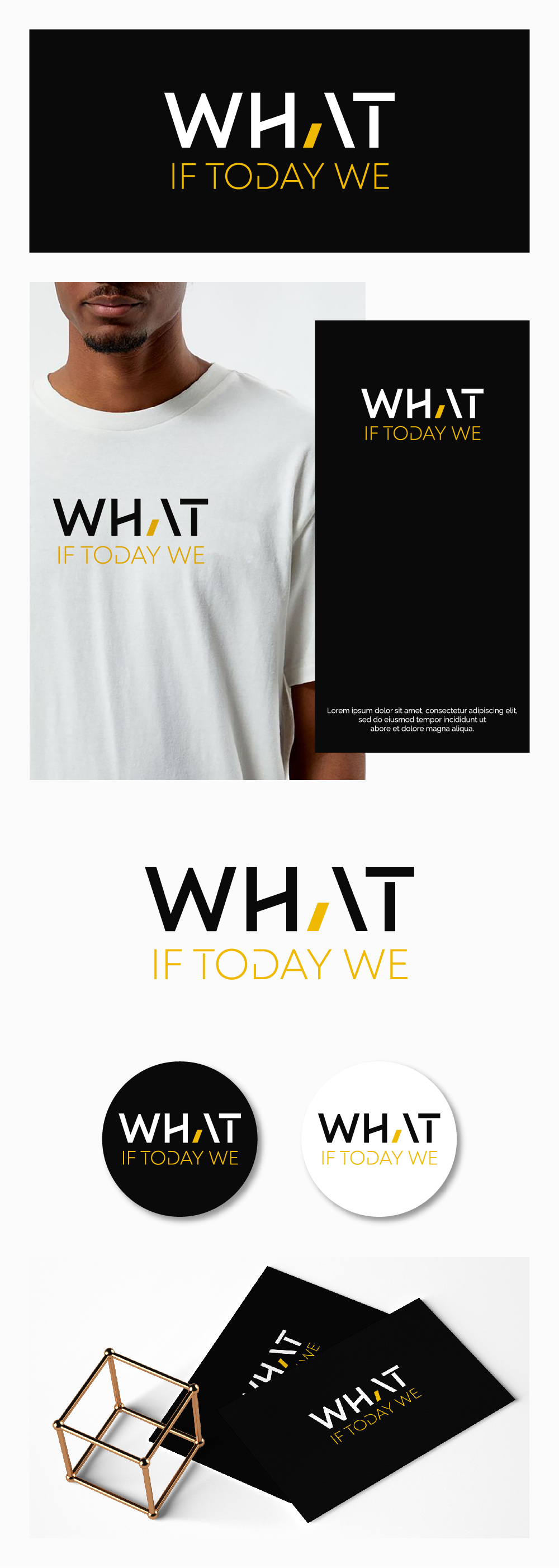 Diseño de Logo por Ha.Connick para What If Today We | Diseño #32401336
