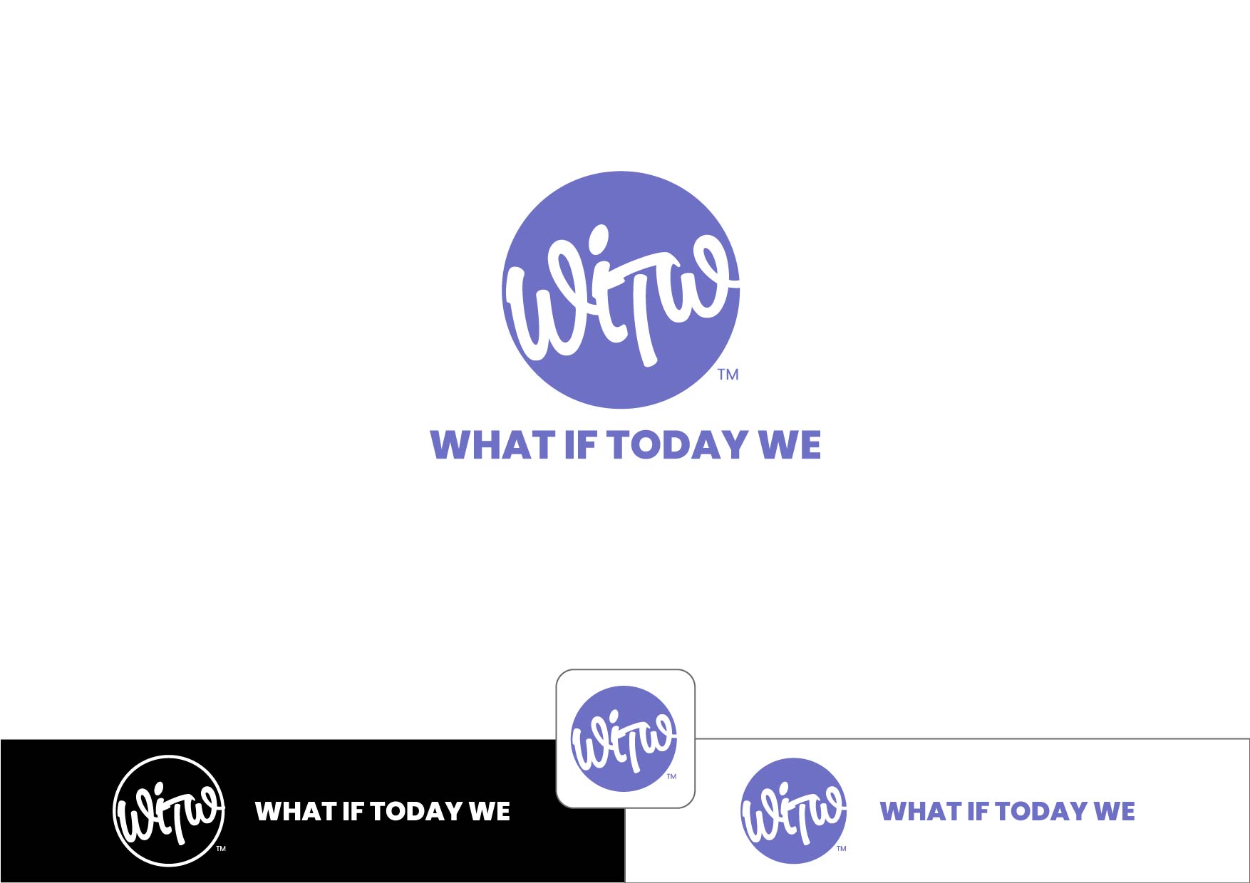 Diseño de Logo por ~idiaz~ para What If Today We | Diseño #32411465