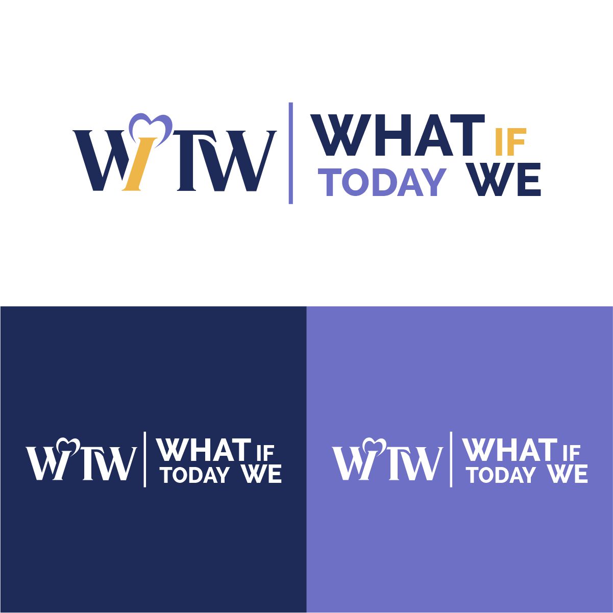 Diseño de Logo por creative.bugs para What If Today We | Diseño #32412296