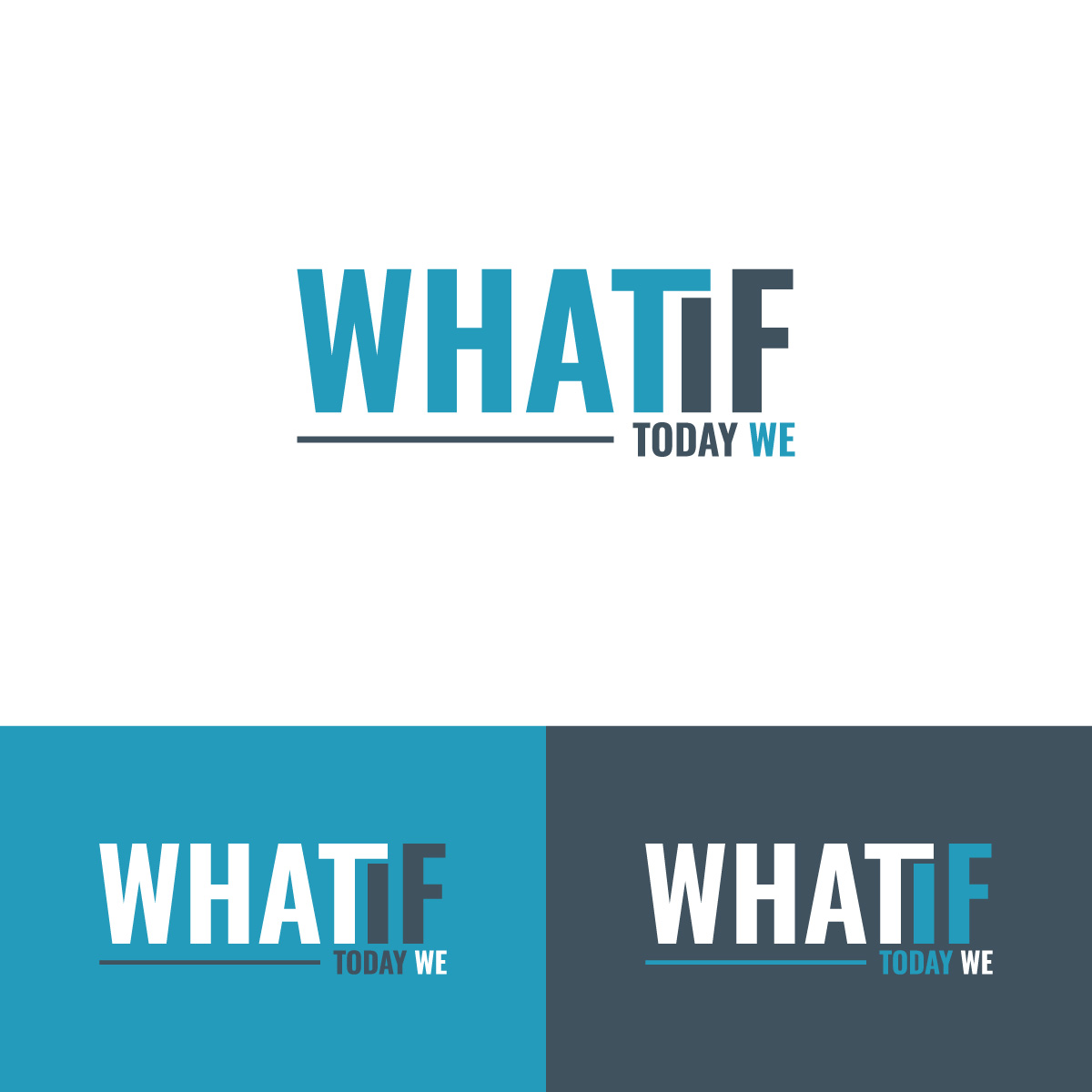 Diseño de Logo por fly  design para What If Today We | Diseño #32397868