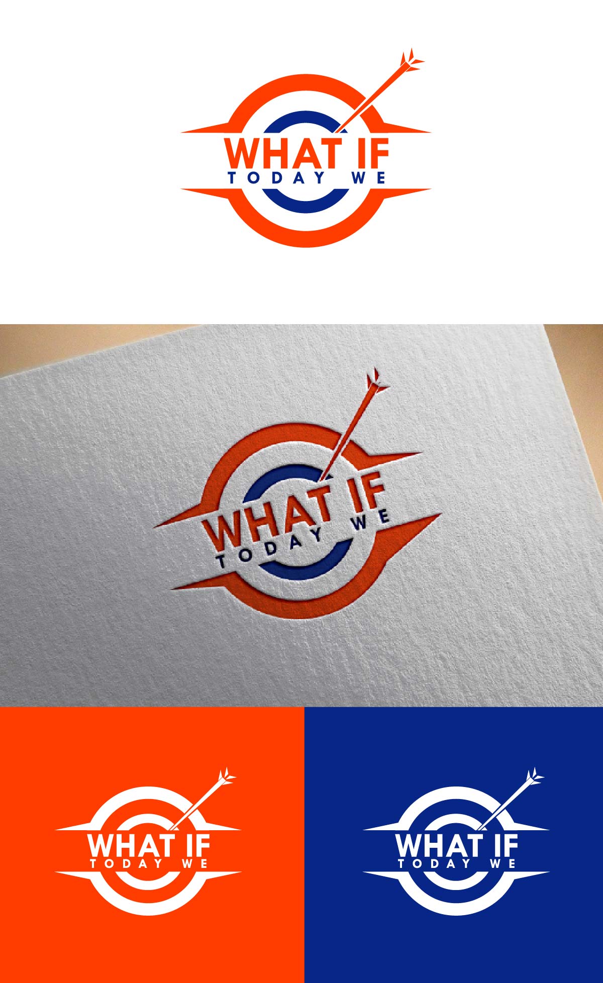 Logo Design by fly  design for What If Today We | Design #32398734
