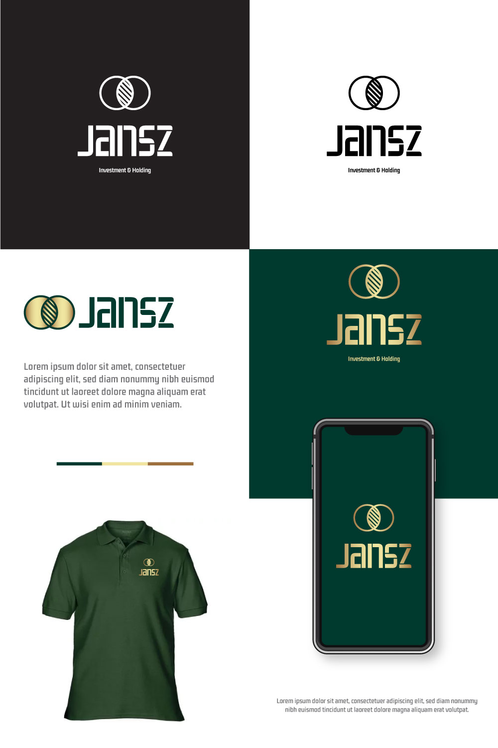 Logo Design by MSMdesigner for Jansz investment & holding ab | Design #32419708