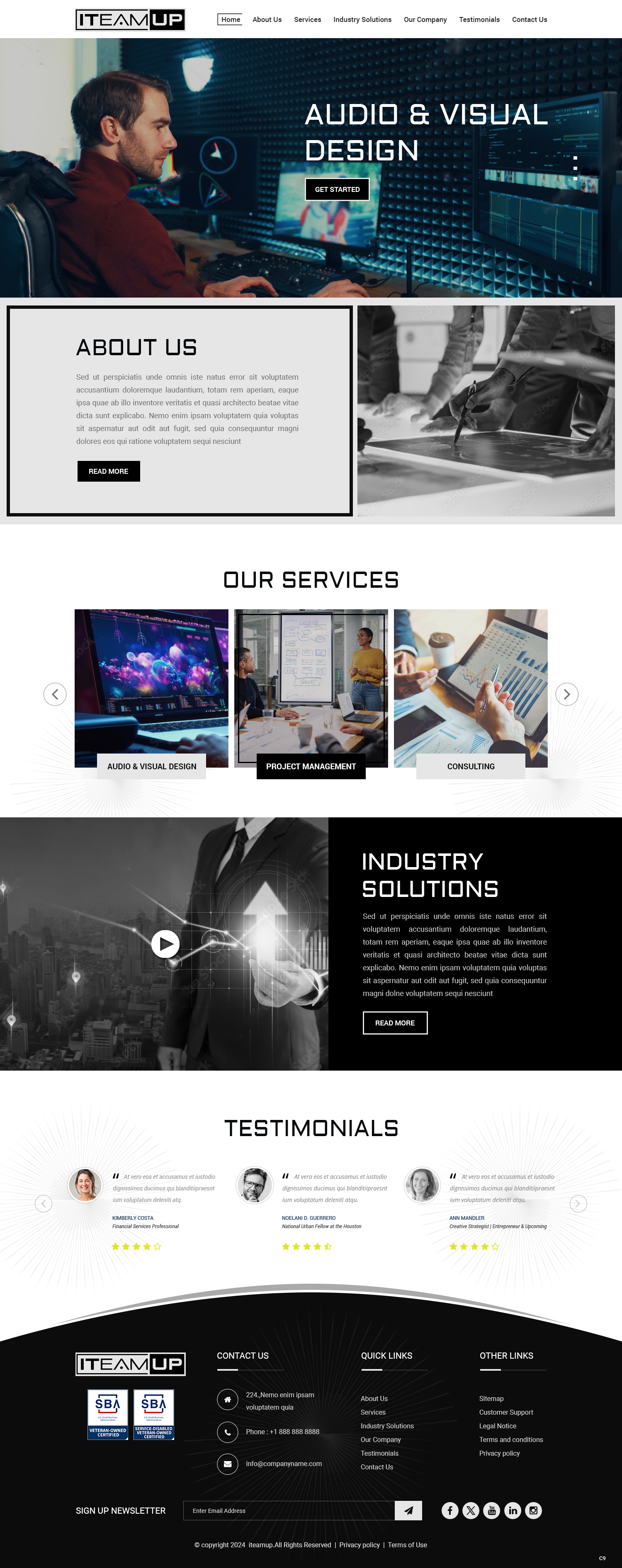 Web Design by pb for this project | Design #32407104