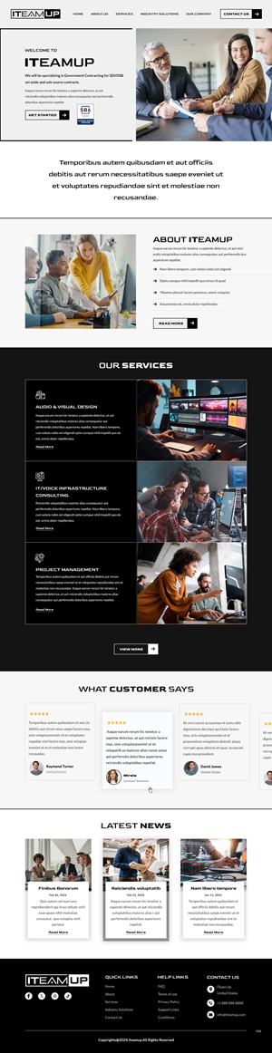 Web Design by pb for this project | Design: #32407108