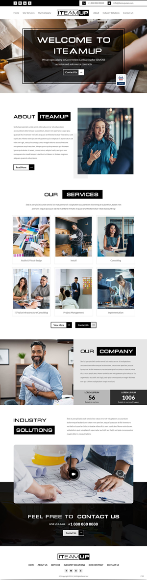 Web Design by pb for this project | Design: #32407110