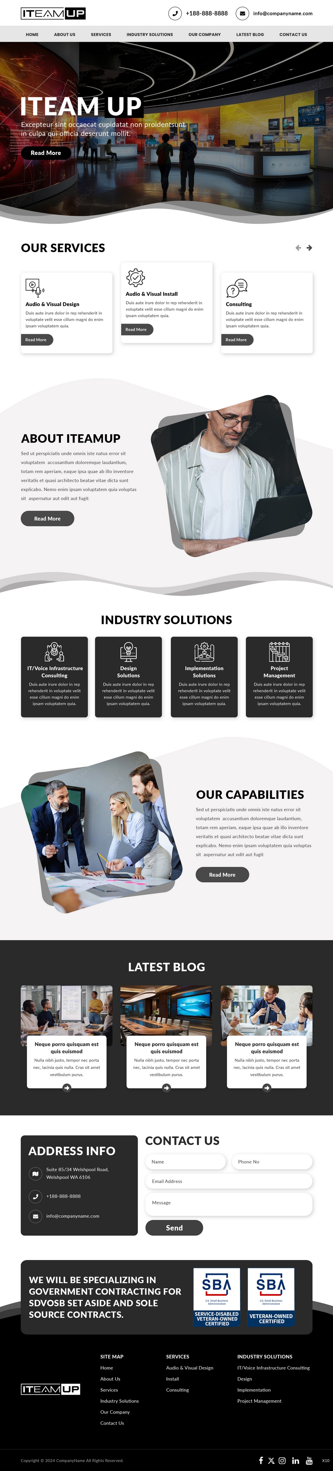 Web Design by pb for this project | Design #32407112