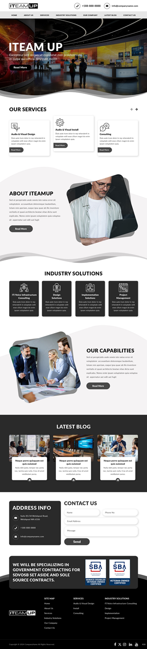 Web Design by pb for this project | Design: #32407112