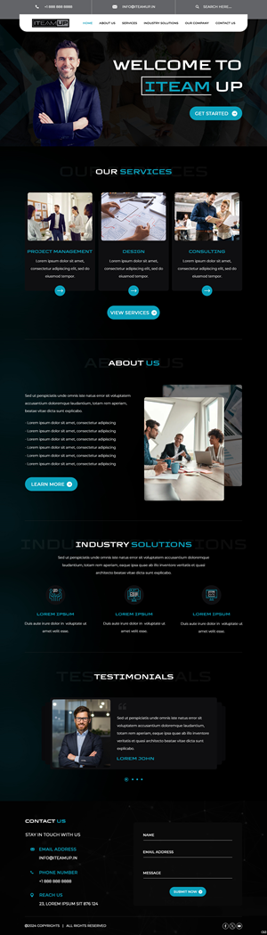 Web Design by pb for this project | Design: #32407113