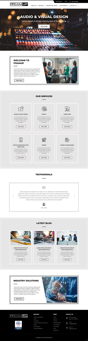 Web Design by pb for this project | Design: #32407115