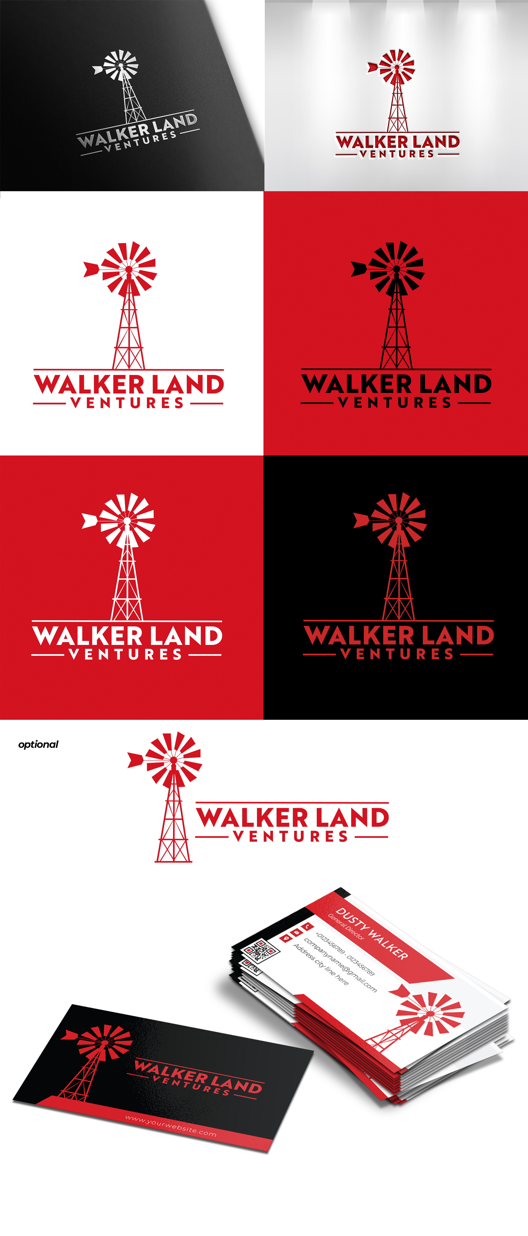 Diseño de Logo por Jelena B para Walker Land Ventures | Diseño #32408385