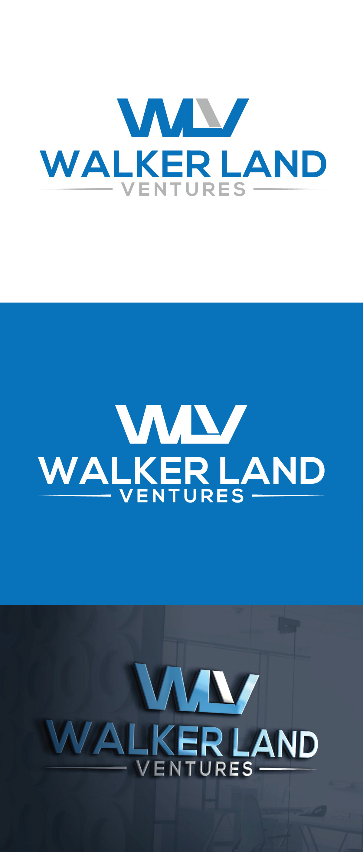 Logo Design by Markwood for Walker Land Ventures | Design #32411091
