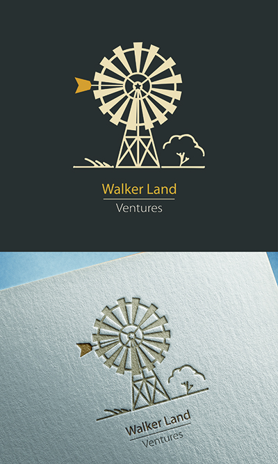 Logo Design by Vibrix Media for Walker Land Ventures | Design #32401620