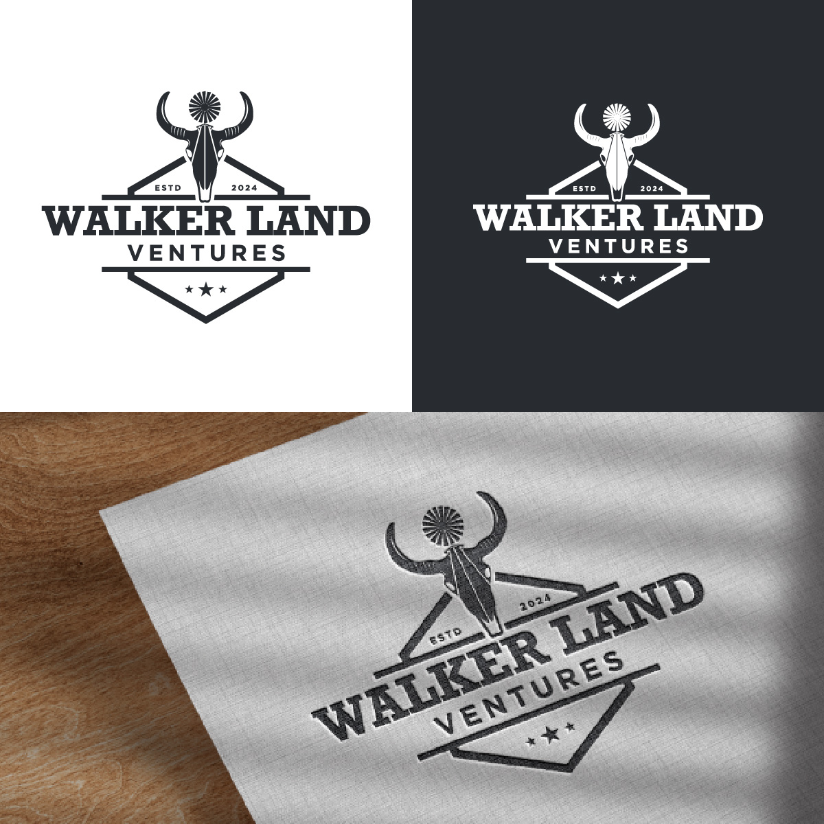 Logo Design by fly  design for Walker Land Ventures | Design #32413139