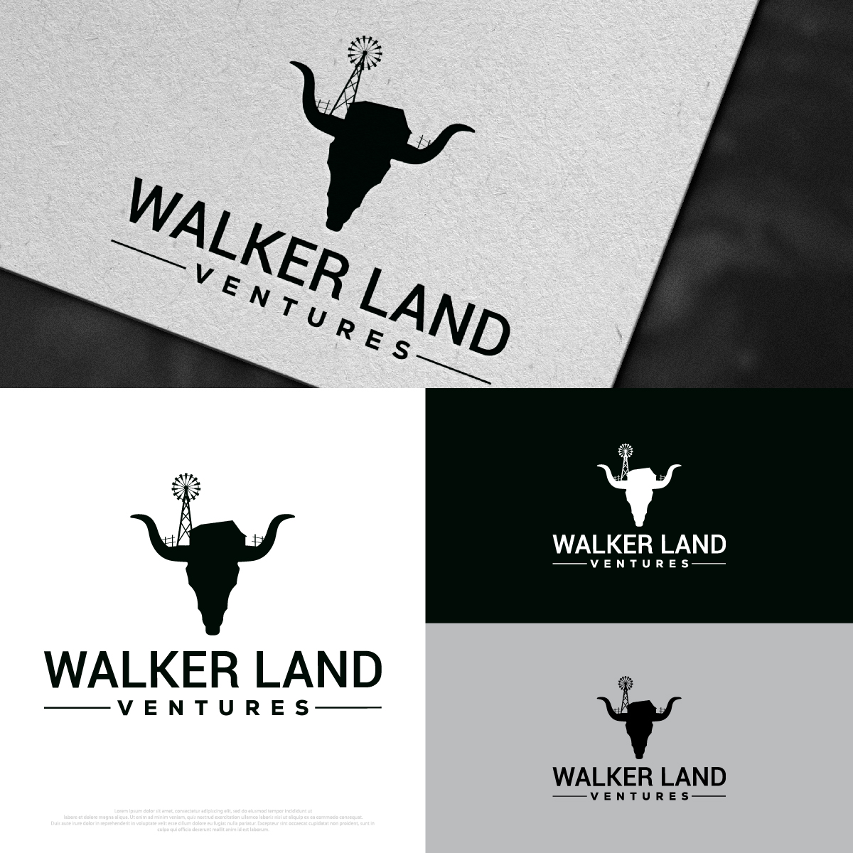 Logo Design by DesignLima for Walker Land Ventures | Design #32414387