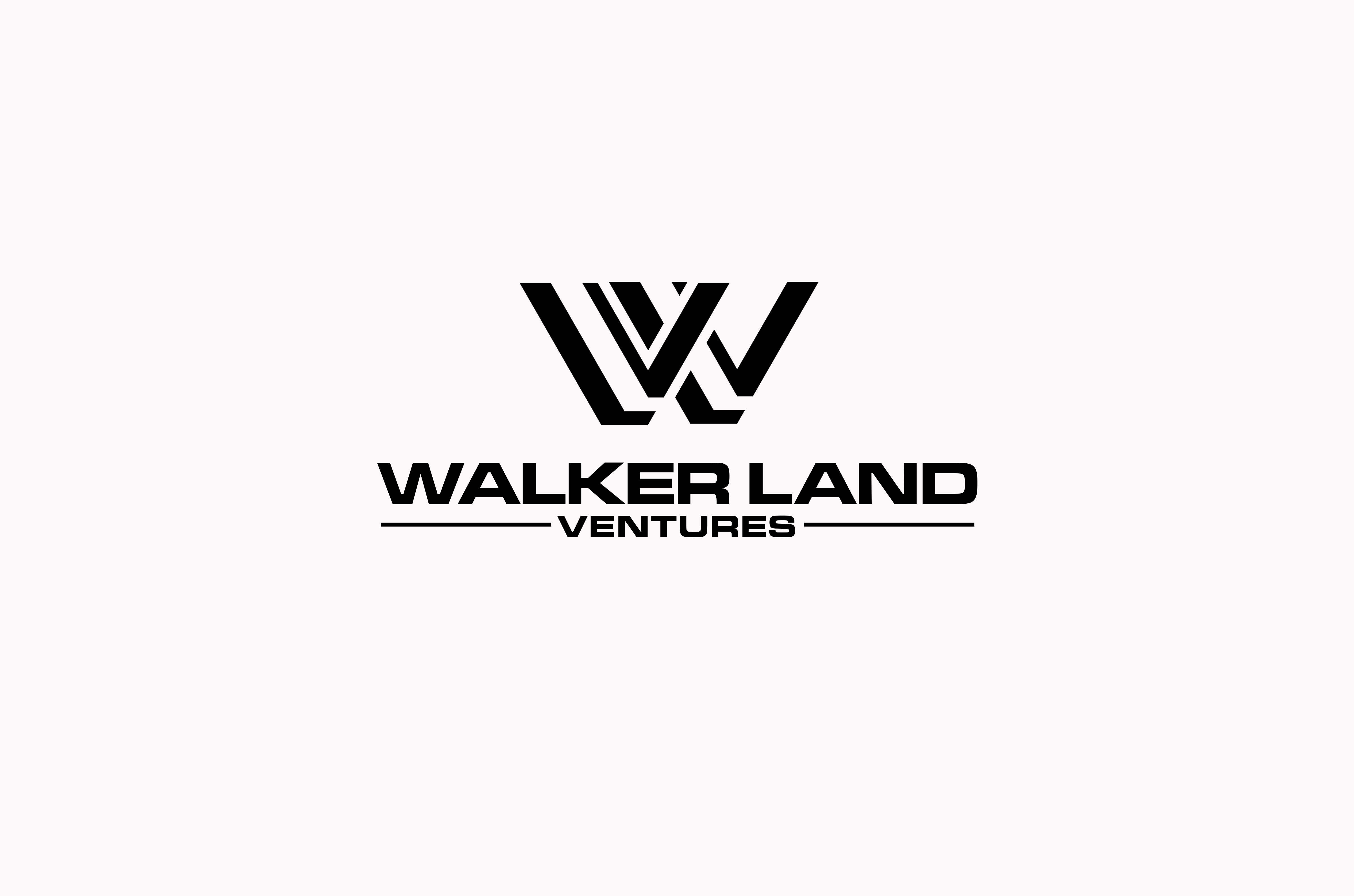 Bold, Serious, Real Estate / Land Logo Design for Walker Land Ventures