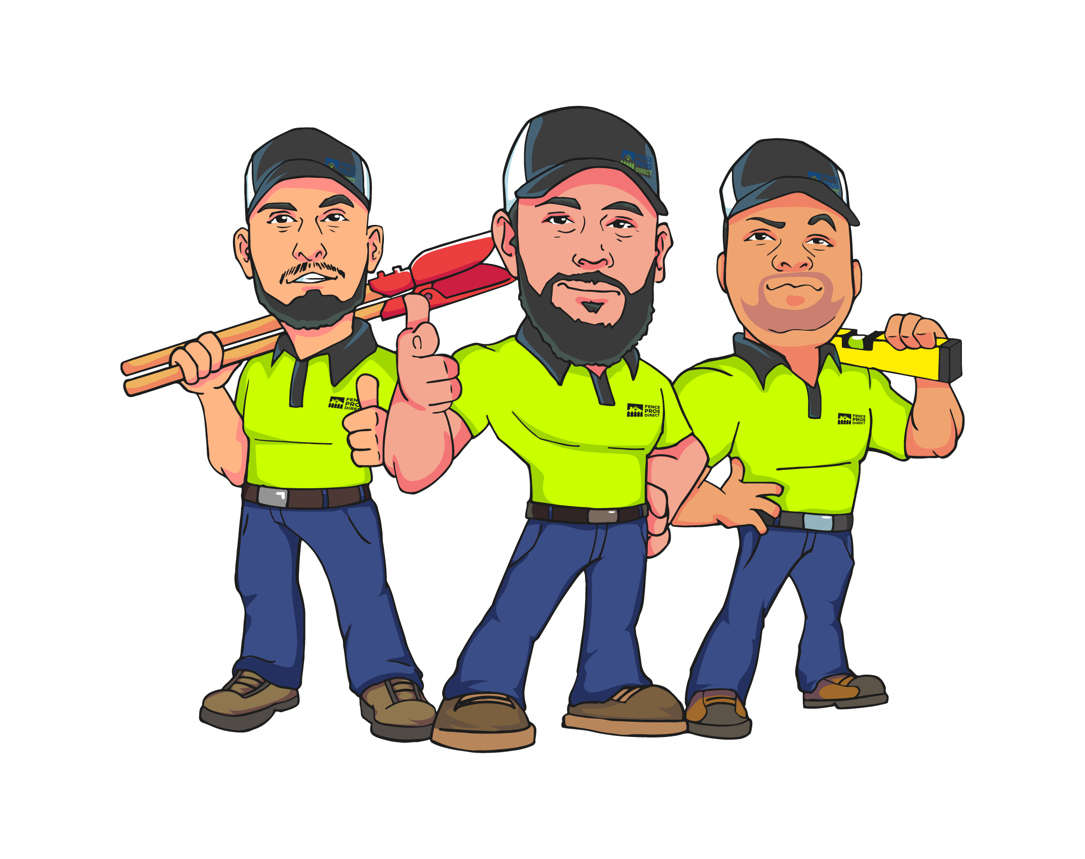 Design de Figurine par sl.design pour Fence Pros Direct | Design #32412085
