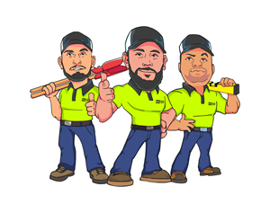 Character Design by sl.design for Fence Pros Direct | Design: #32412085