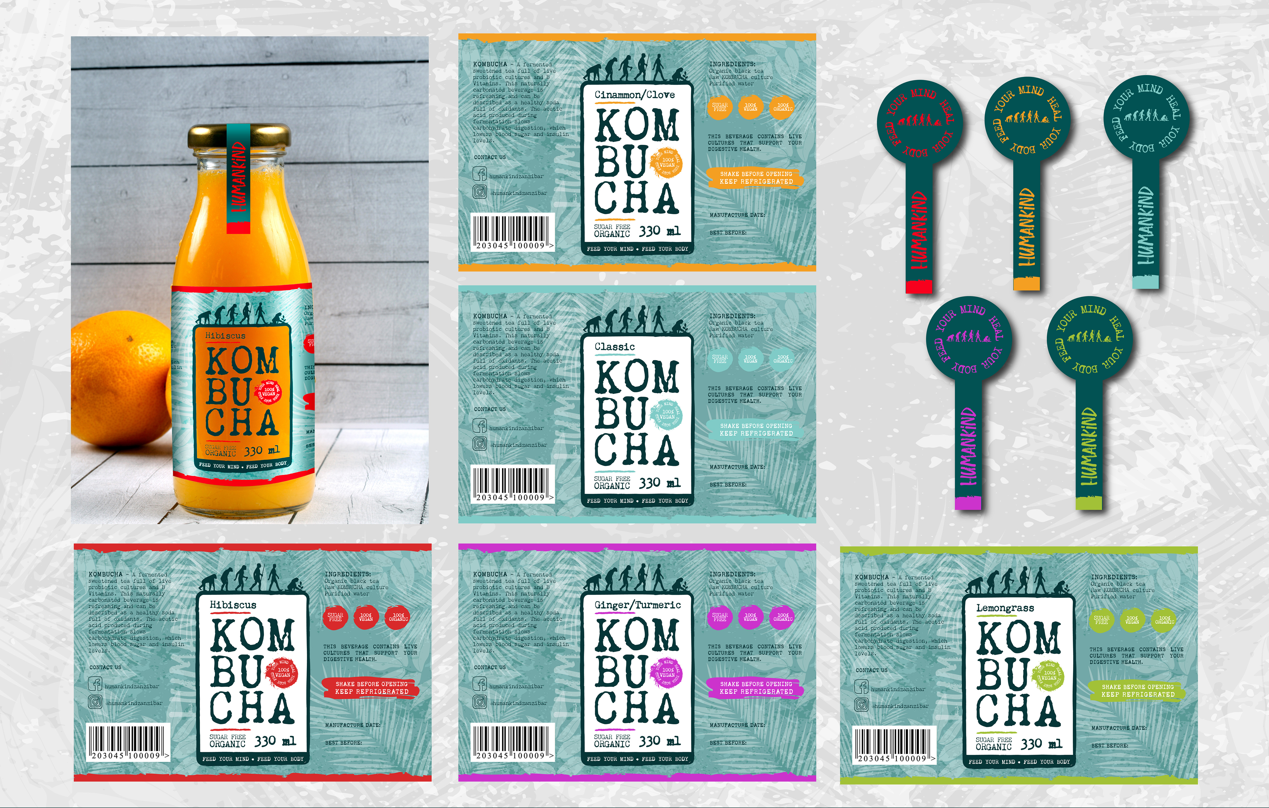Diseño de Etiqueta por Karina Cavaco para Humankind Ltd | Diseño: #32438757