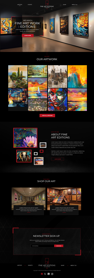 Web-Design von Blue Sparrow für dieses Projekt | Design: #32489490