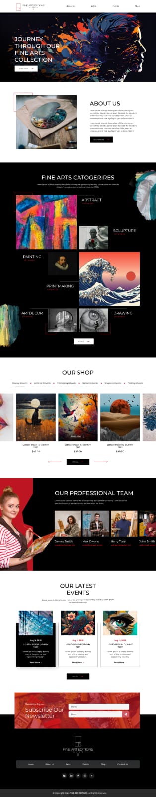 Web Design by Hafsa Fatymah for this project | Design #32482959