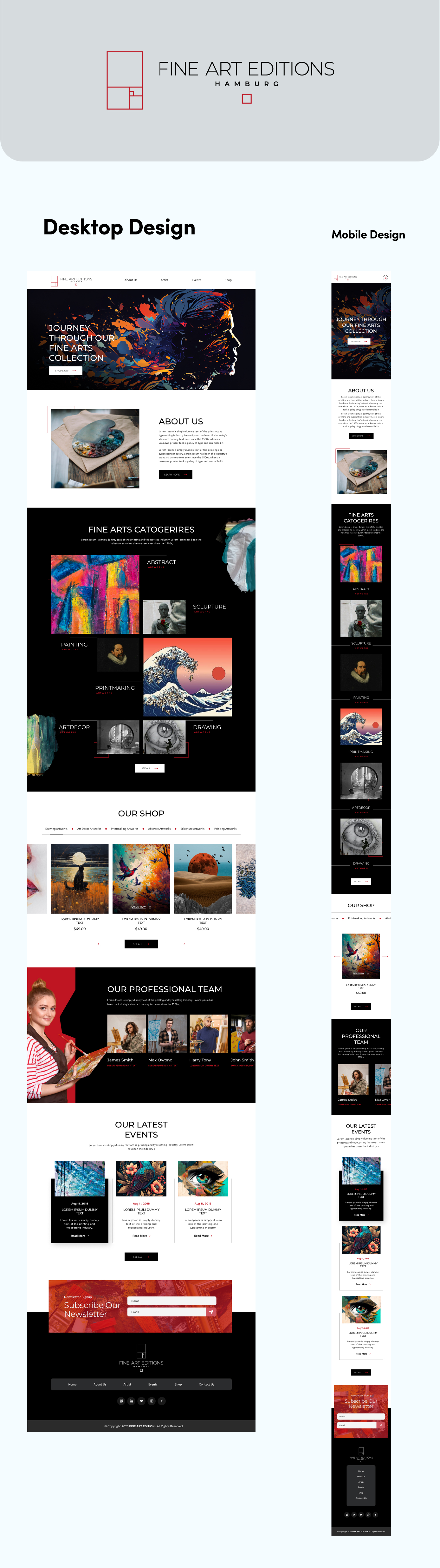 Web Design by Hafsa Fatymah for this project | Design: #32651031