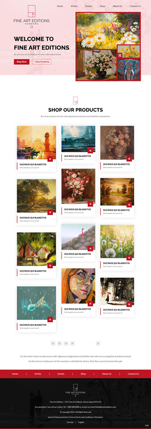 Web-Design von pb für dieses Projekt | Design: #32407035
