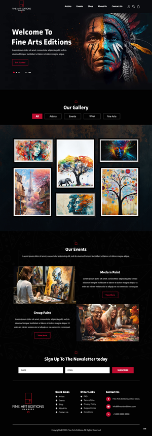 Web Design by pb for this project | Design: #32407039