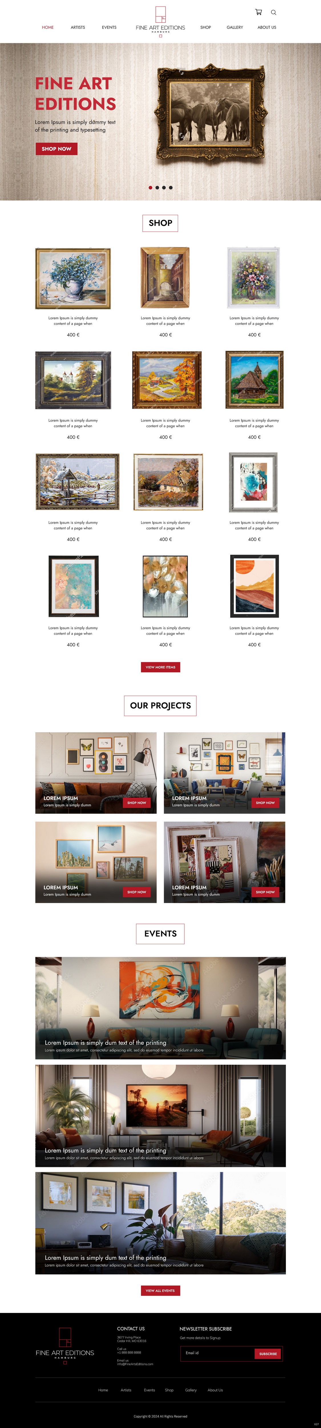 Web Design by pb for this project | Design #32407051