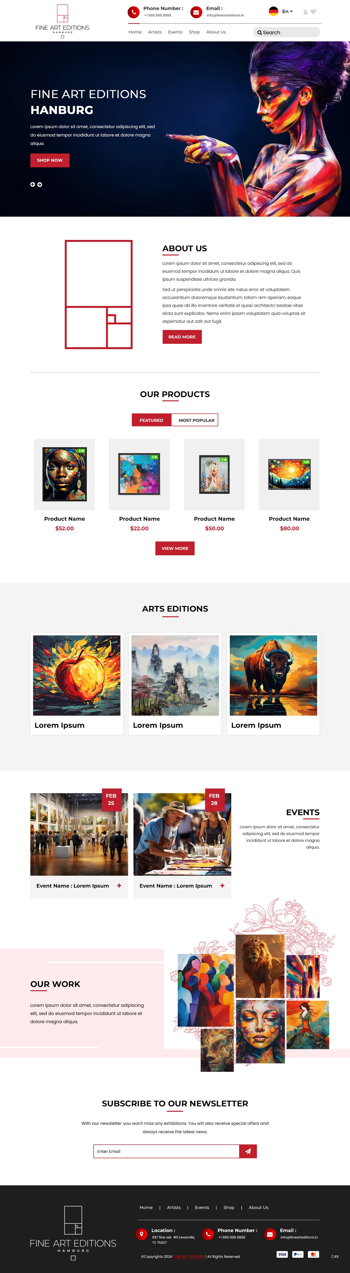 Web Design by pb for this project | Design #32413742