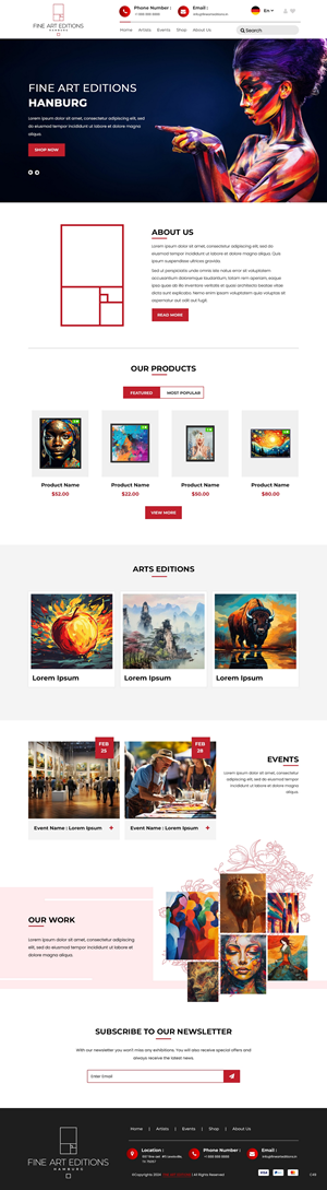 Web Design by pb for this project | Design: #32413742