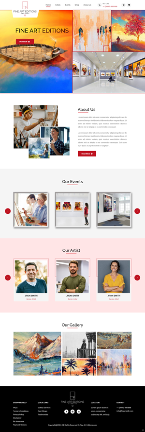 Web Design by pb for this project | Design: #32413743