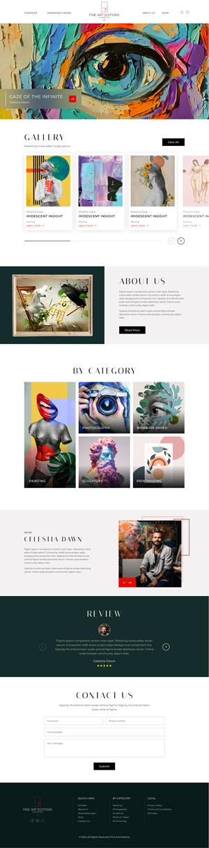 Web Design by *mary for this project | Design: #32408778