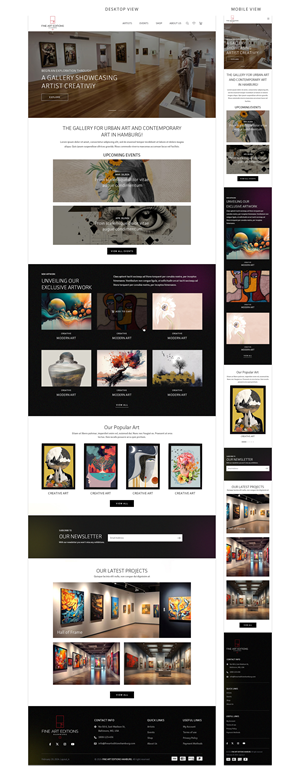 Web-Design von sai.designer87 für dieses Projekt | Design: #32645079