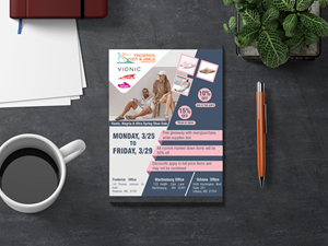 Flyer Design by RA-bica for Frederick Foot & Ankle | Design: #32405424