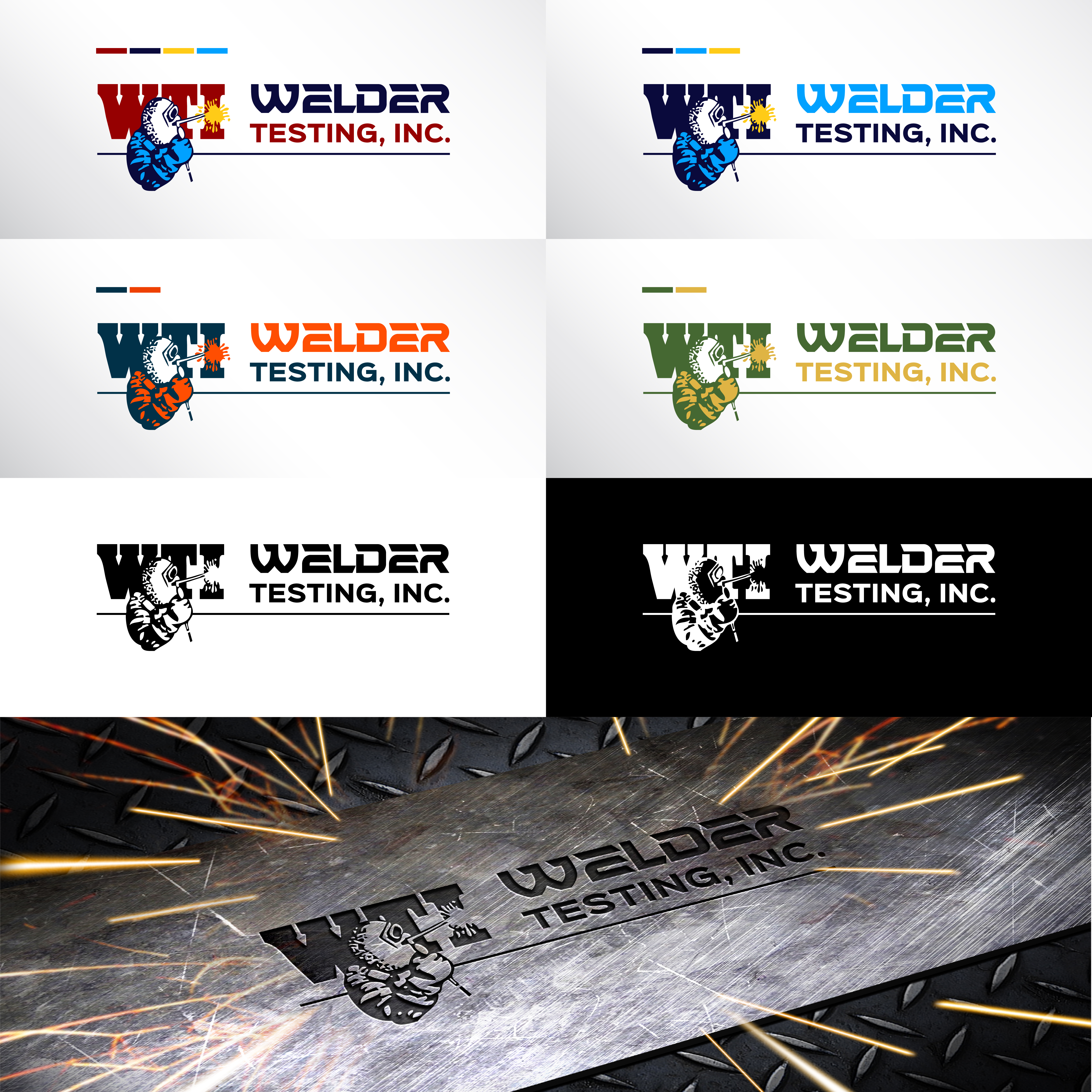 Logo Design by MMYOUSUF for Welder Testing, Inc. | Design #32410460