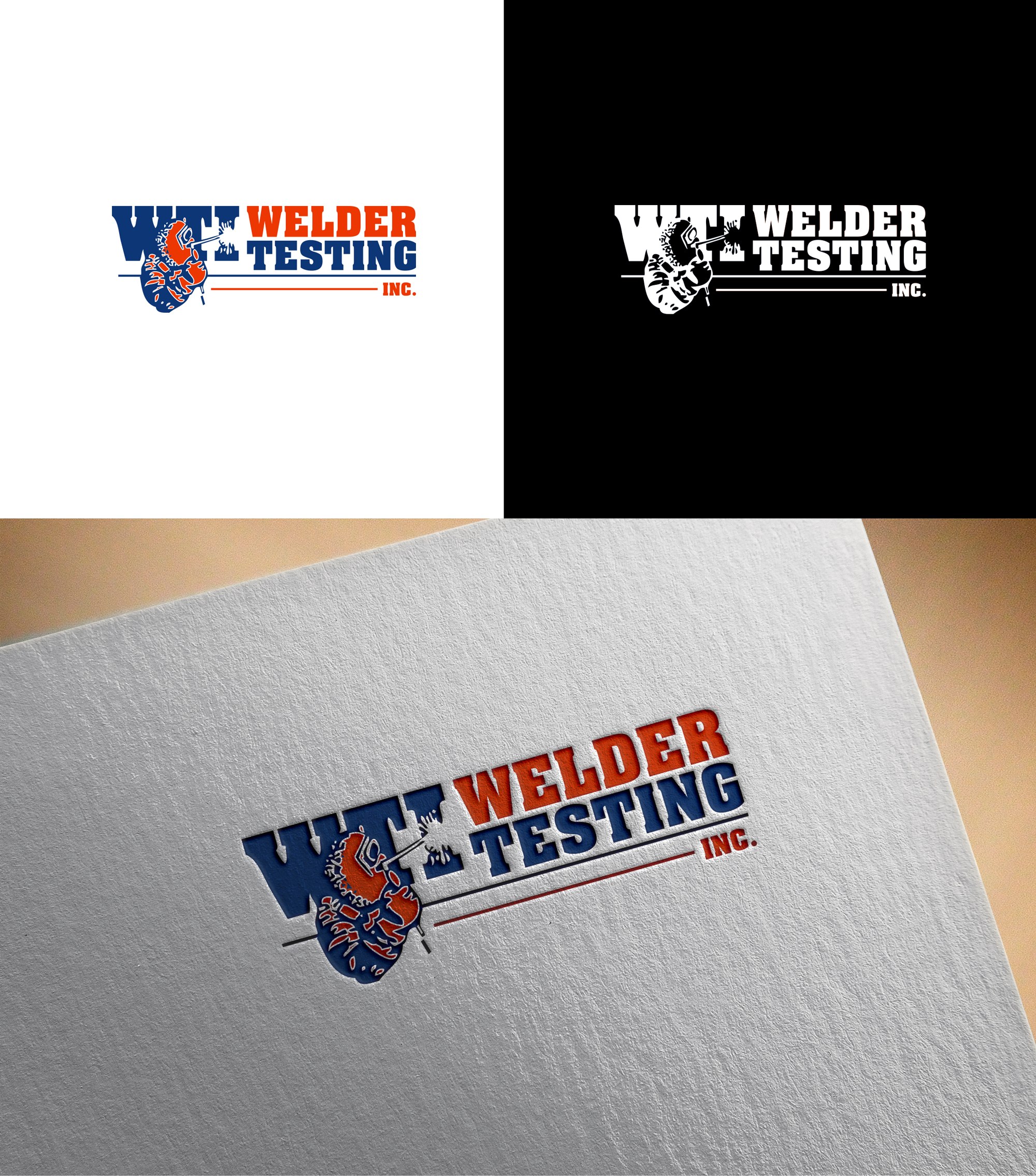 Design de Logo par RA-bica pour Welder Testing, Inc. | Design #32405773