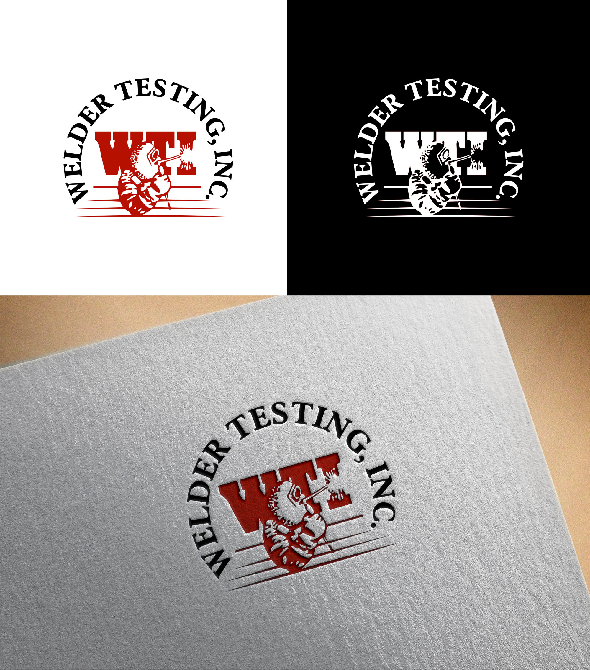 Design de Logo par RA-bica pour Welder Testing, Inc. | Design #32405774