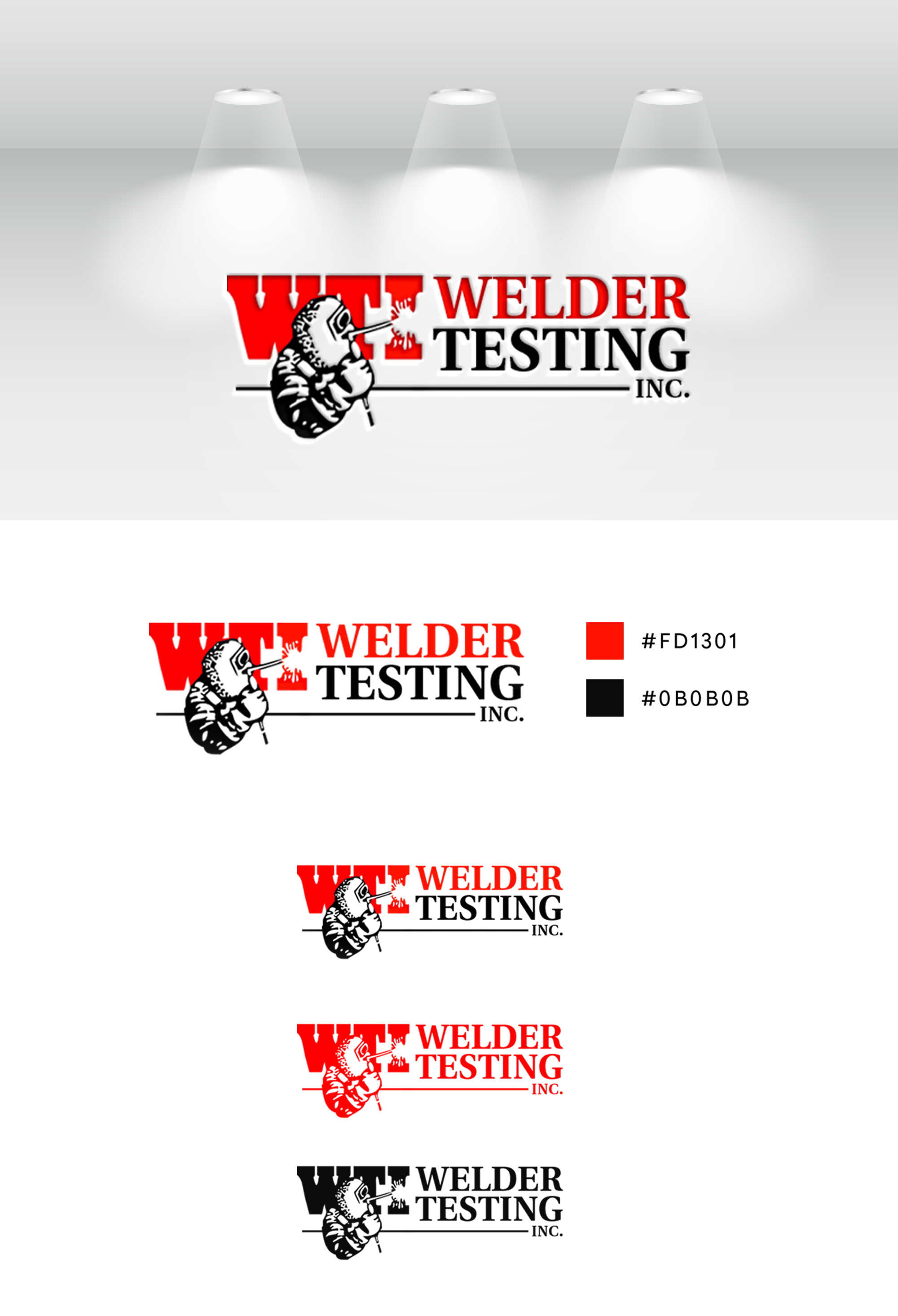 Logo Design by AliArts for Welder Testing, Inc. | Design: #32442840