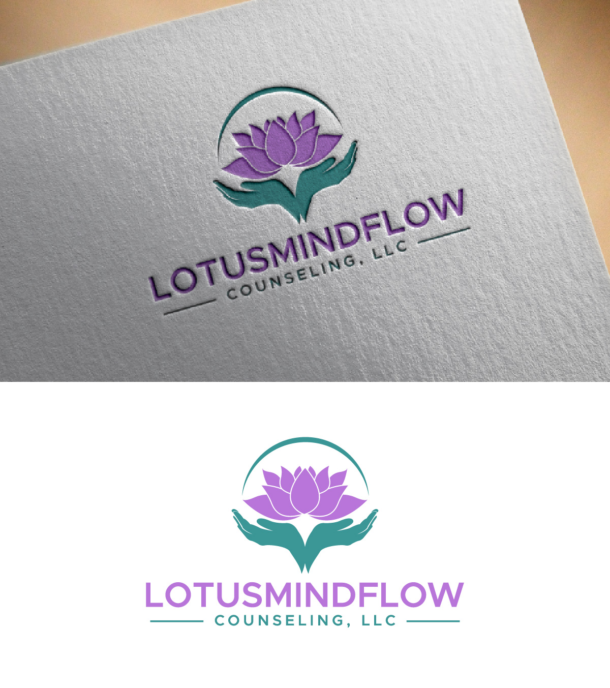 Logo Design by Loknath for LotusMindFlow Counseling | Design #32413188