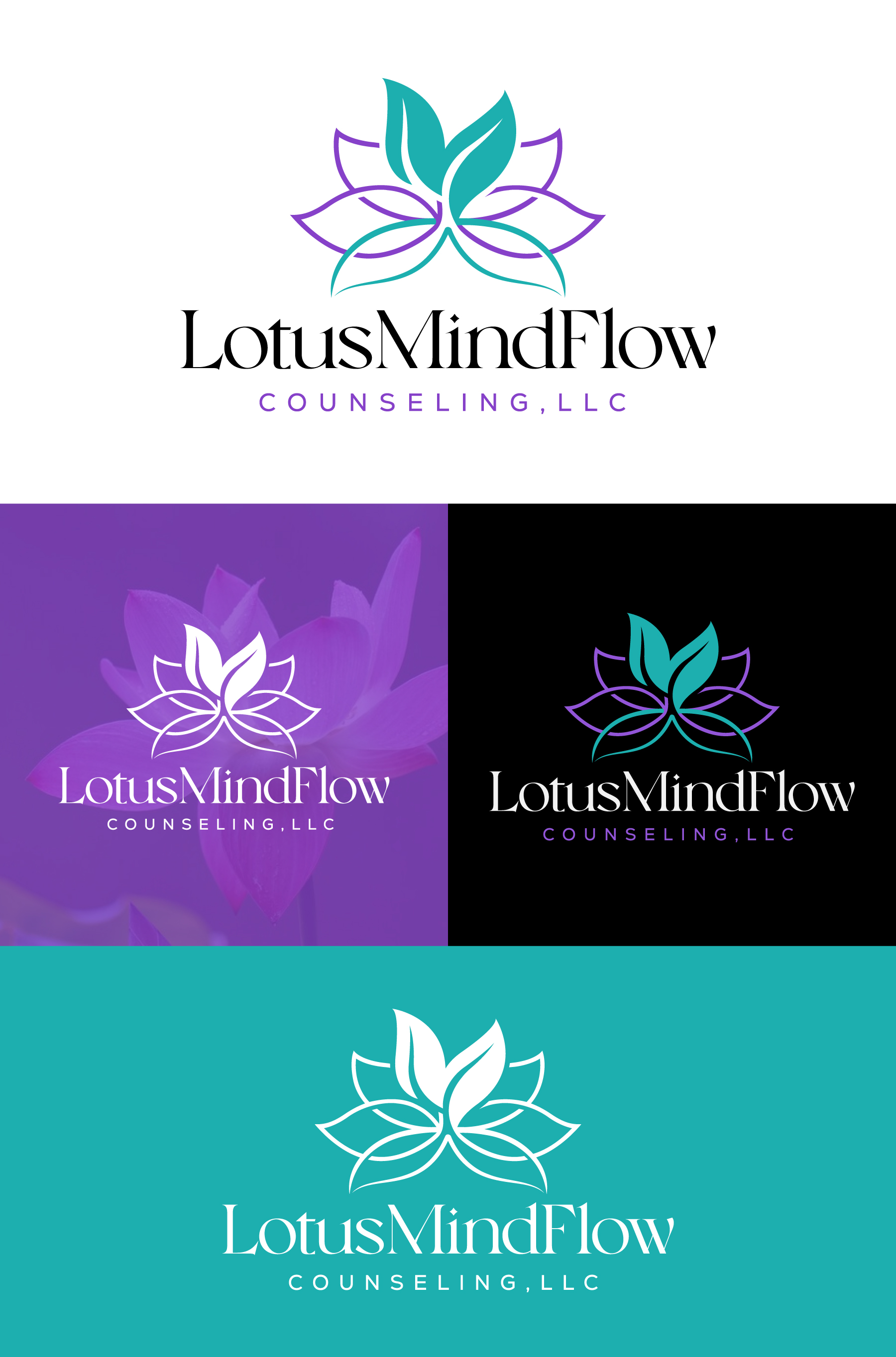 Logo Design by debdesign for LotusMindFlow Counseling | Design #32420898