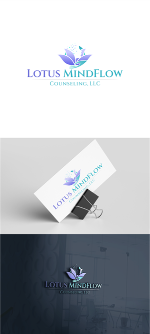 Logo Design by *mary for LotusMindFlow Counseling | Design: #32419576